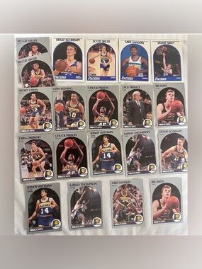 Pacers Reggie Miller NBA Trading Cards Set 1989-1999 (20 cards)